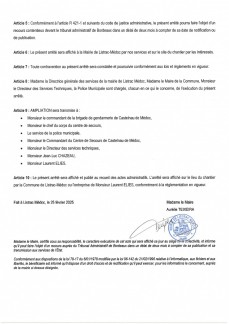 063 - Arrêté numéro 2025-063-PM - Circulation - Place abri bus rue Maxime Hostein - Aménagement d'un parking_page-0002.jpg