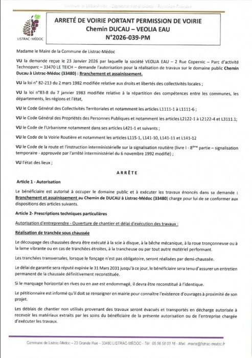 039-  Arrêté numéro 2026-039-PM - VOIRIE- VEOLIA Chemin DUCAU_page-0001.jpg