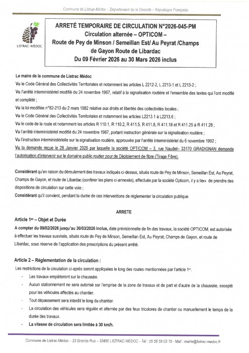 045-  Arrêté numéro 2026-045-PM - CIRCULATION- OPTICOM_page-0001.jpg