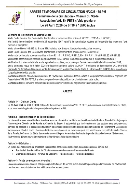 135-  Arrêté numéro 2026-135-PM- Circulation - Vide Grenier_page-0001.jpg