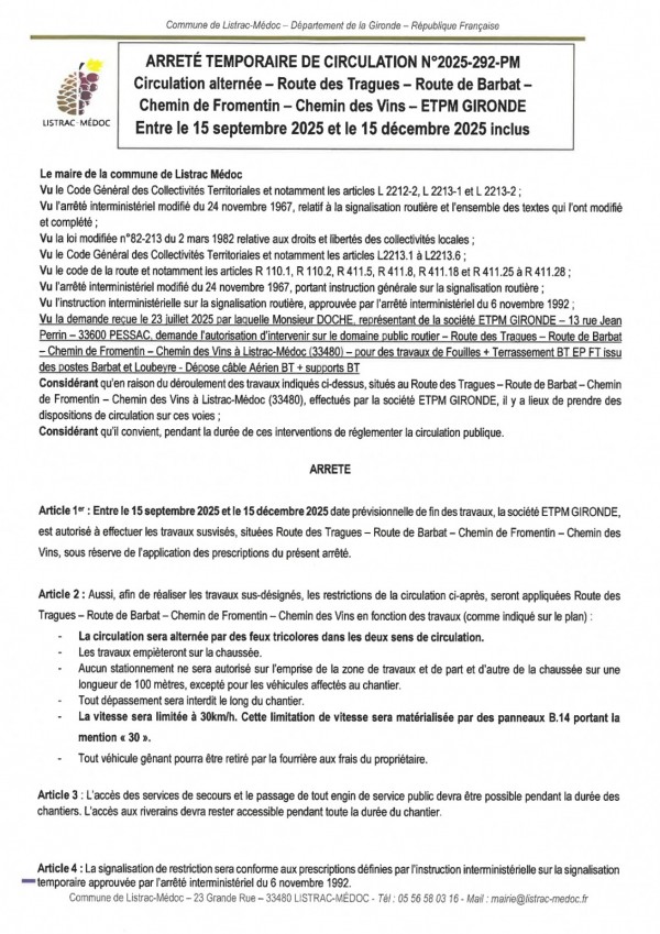 292 - Arrêté numéro 2025-292-PM - CIRCULATION - ETPM GIRONDE_page-0001.jpg