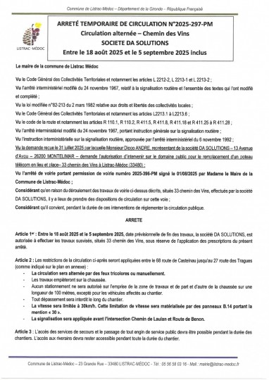 297 -Arrêté numéro 2025-297-PM - Circulation - DA SOLUTIONS_page-0001.jpg
