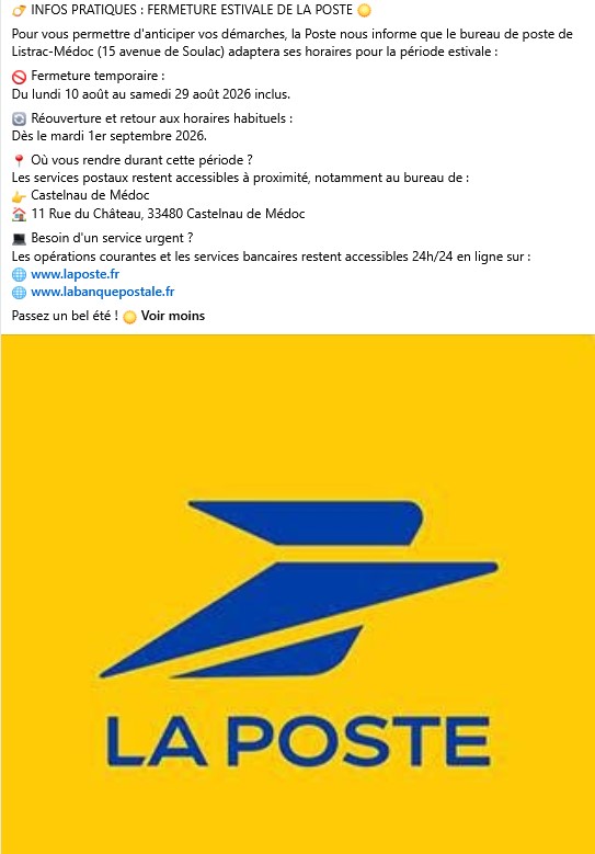 Horaires d'ouverture la Poste été 2026.jpg